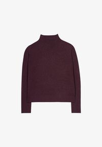 Unselected, burgundy