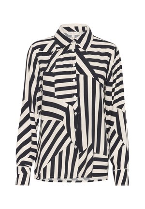 Part Two, DELVINPW SH - Skjortebluser - deconstructed stripe
