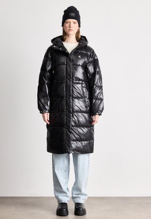 SHINE LONG PUFFER COAT - Vinterfrakke - black