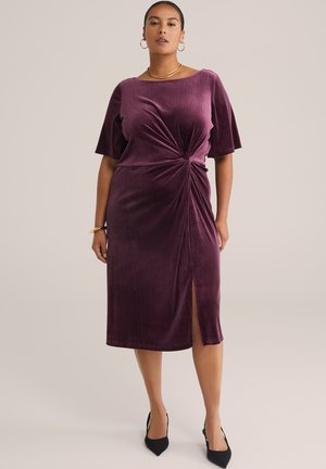 CURVE - Rochie cocktail/Rochie petrecere - aubergine