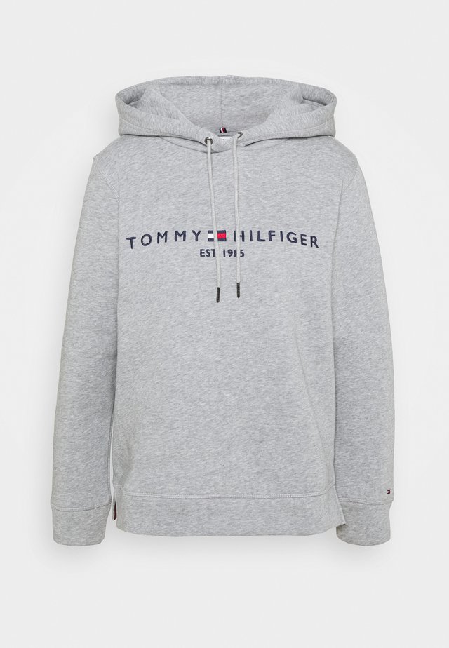REGULAR HOODIE - Sweatshirt - light grey heather