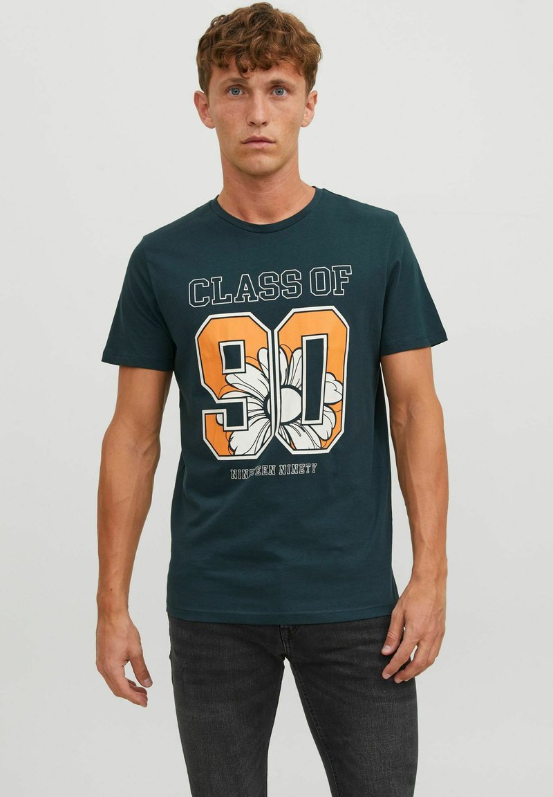 Zalando Jack And Jones T Shirt Herren Jack & Jones T-Shirt print - magical forest/dunkelgrün - Zalando.de
