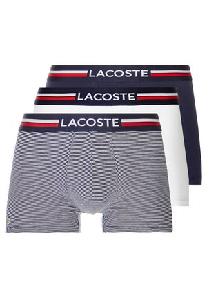 Lacoste 3 PACK - Hlače - navy blue/white