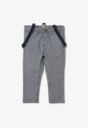 WITH BRACES - Pantalones - blue white