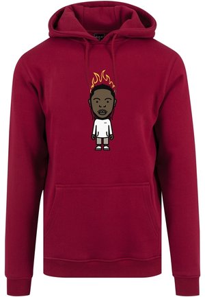 Hoodie - dark red