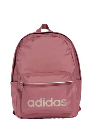 adidas Performance LINEAR ESSENTIALS - Sac à dos - preloved crimson champagne met white