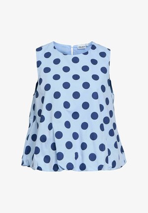 Object, TOP DOTTED - Top - brunnera blue