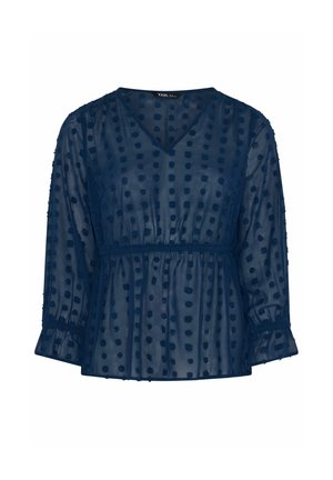 Yours Clothing, PLUS SIZE BLOUSES & SHIRTS - Blusa - navy