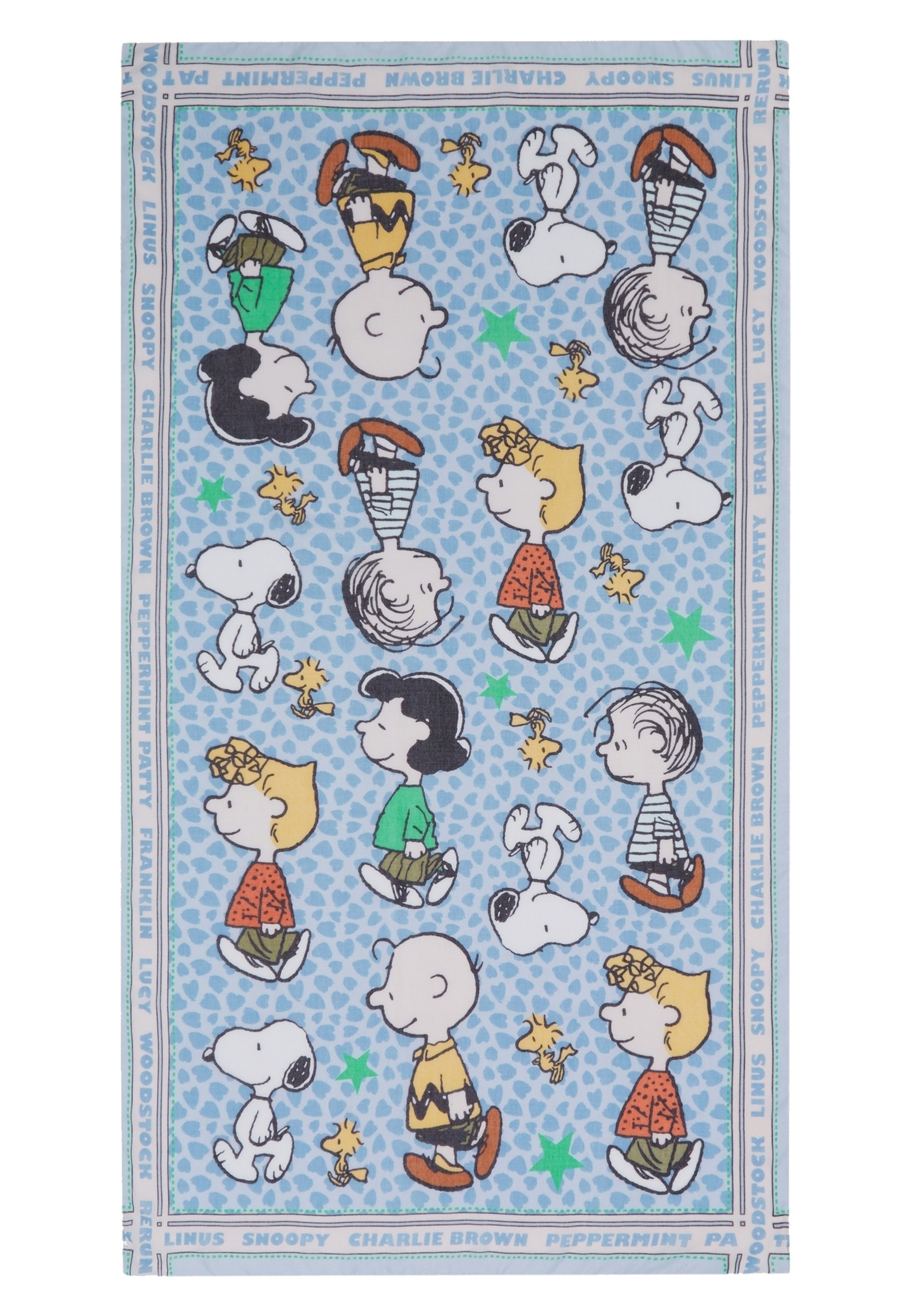 Codello PEANUTS MIT SNOOPY CO - Scarf - blau/blue - Zalando