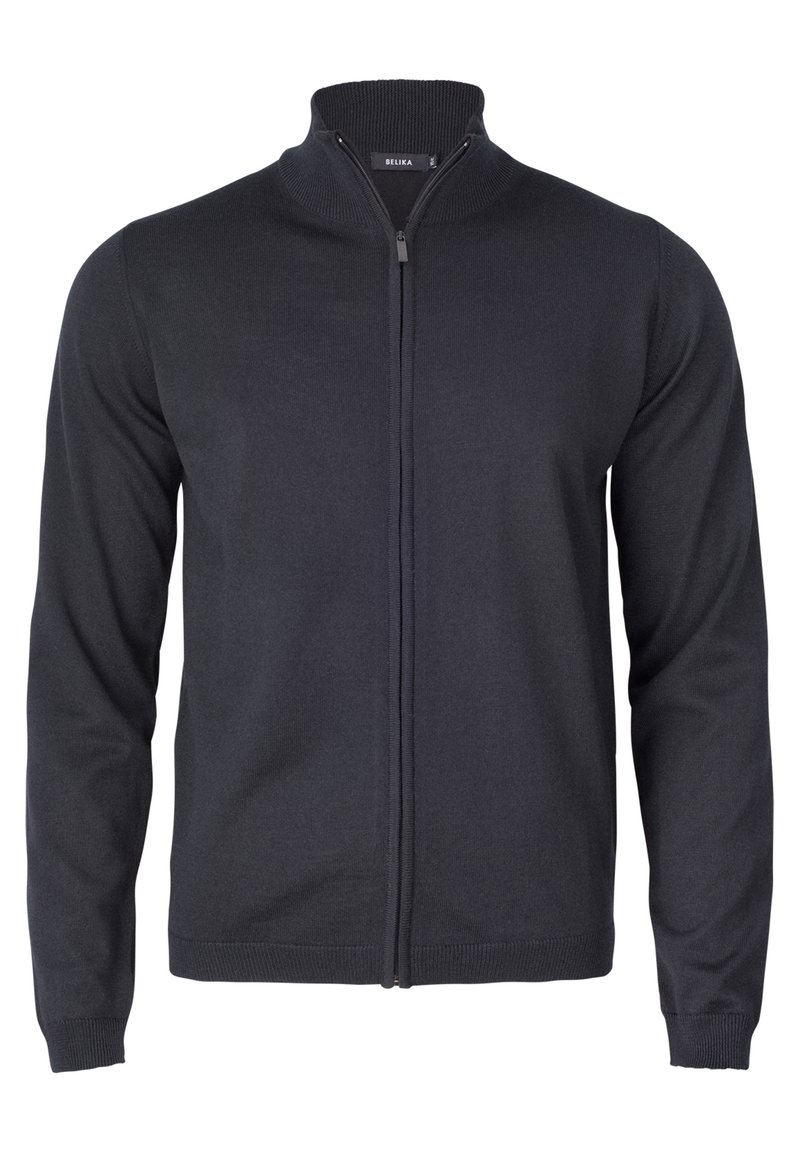Herren Strickjacken | Belika BERLIN Strickjacke black/schwarz - MX61599 Herren Strickjacken | Belika BERLIN Strickjacke black/schwarz - MX61599