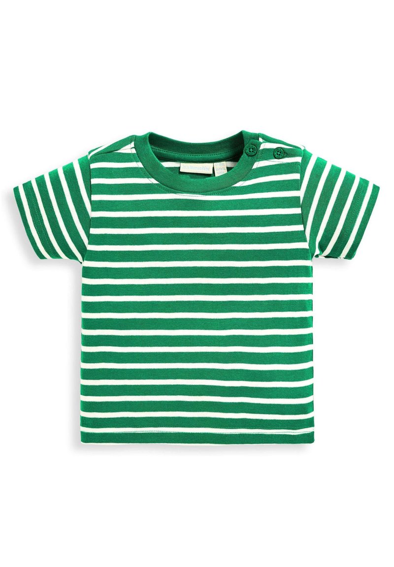JoJo Maman Bébé Triko s potiskem - green