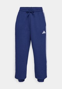 Tracksuit bottoms - dark blue/white