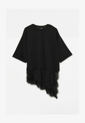 Vero Moda, T-SHIRT VMKOURTNEY TOP - Blouse - black