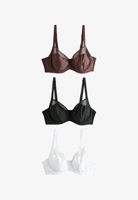Unselected, black white chocolate nude