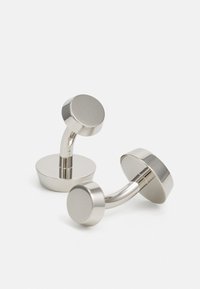 Butoni din nickel cu o formă rotundă, având o suprafață netedă și lustruită și un conector flexibil pentru ușurința utilizării.