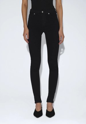 Dr.Denim, PLENTY MID SKINNY - Vaqueros pitillo - black
