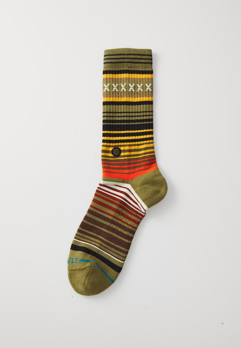 Stance CURREN CREW UNISEX - Socks - chive