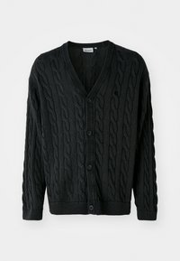 CARTER CARDIGAN - Cardigan - black garment dyed