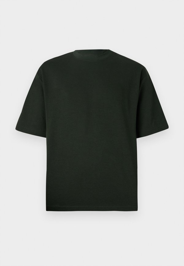 SLH LOOSE OSCAR O NECK TEE - Basic T-shirt - deep forest2
