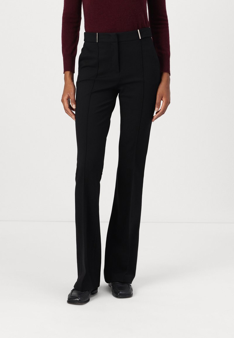 LIU JO PANT FIT AND FLARE - Kalhoty - nero