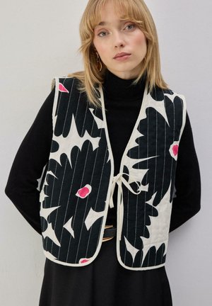 QUİLTED - Bodywarmer - black