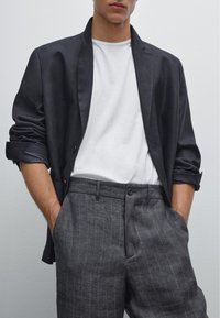 Massimo Dutti Trousers - light blue