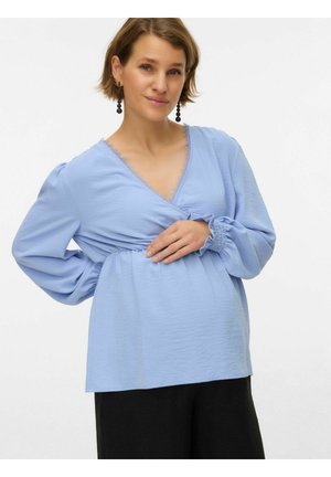 Blouse - brunnera blue