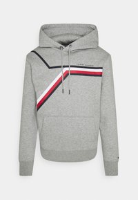 Tommy Hilfiger Felpa con cappuccio - mottled light grey