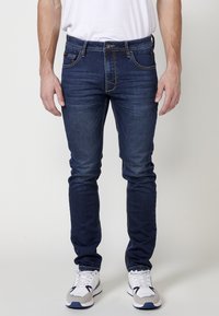 Koroshi - Slim fit jeans - azul osc   dark blue Thumbnail Image 1
