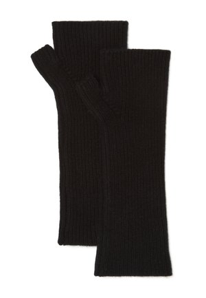 Vingerloze handschoenen - black