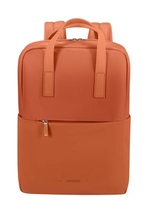 LAPTOP WITH HANDLES - Rucksack - rust