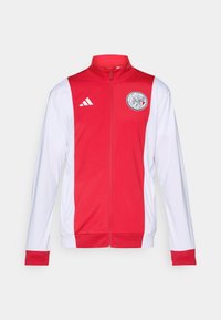 adidas Performance AJAX DNA TRACK TOP - Klubbklær - white/bold red