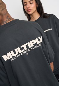Multiply Apparel FONT  - T-shirts print - black soda