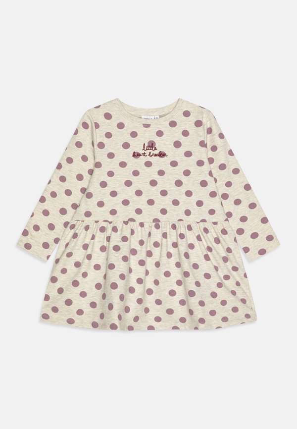 NMFTENJA DRESS - Day dress - peyote melange