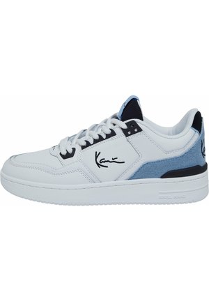 Sneakers - white lightblue