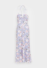 Abercrombie & Fitch HALTER DRESS  - Vestido de dia - blue