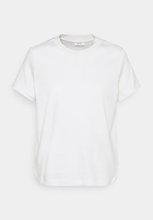 ROUNDNECK WITH SPECIAL DETAIL - T-shirts - scandinavian white