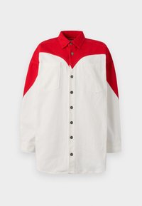 Fiorucci HEART SHIRT DRESS - Abito a camicia - red/white