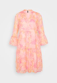 VMSMILLA 3/4 SHORT DRESS - Vestido informal - crystal pink