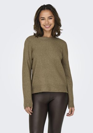 JDYLAYLA ONECK - Πουλόβερ - malt ball melange