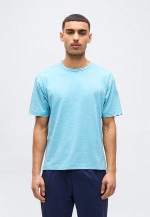 SPORT ESSENTIALS EVERYDAY - Športové tričko - taffy blue heather/slate grey