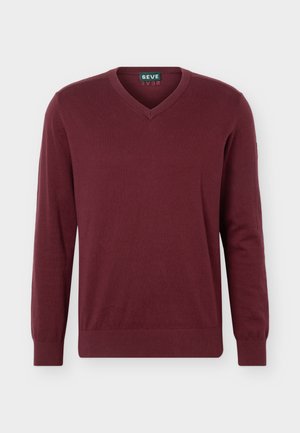 Seve, SWEATER - Trui - burgundy