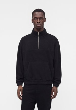 Kappa, LOGO IANGRES UNISEX - Поларен пуловер - black