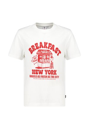 ELDEN - Camiseta estampada - white red