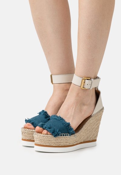 See by Chloé GLYN - Ψηλοτάκουνα πέδιλα - medium blue