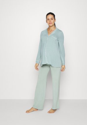 PIPING - Pyjamas - light dusty aqua