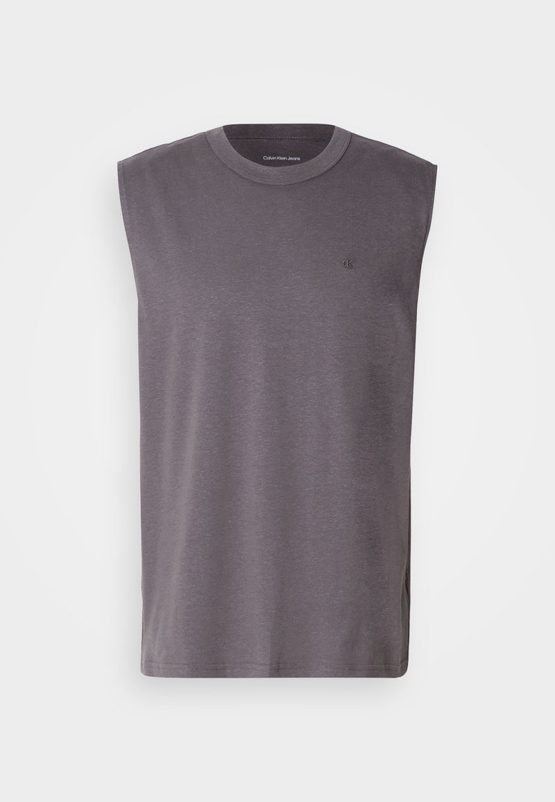 Calvin Klein Jeans Top donkergrijs gemêleerd Calvin Klein Jeans Top donkergrijs gemêleerd