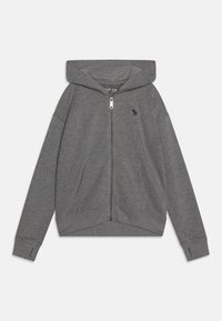 Abercrombie & Fitch ESSENTIAL UNIFORM - Zip-up sweatshirt - high rise