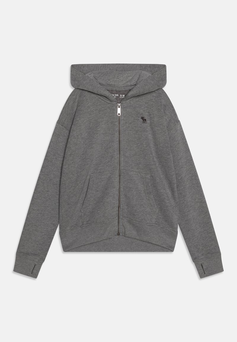 Abercrombie & Fitch ESSENTIAL UNIFORM - Zip-up sweatshirt - high rise