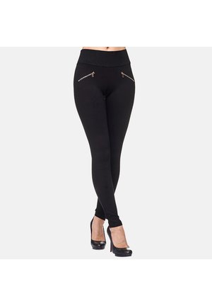 STRETCH - Leggings - schwarz